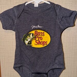 Bass Pro Shops Baby Onesie Size 12 Months